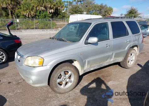 2005 Mazda Tribute S из США, поврежденный, VIN 4F2CZ96125KM48629